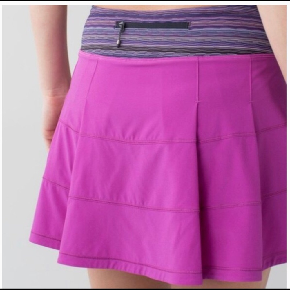 lululemon athletica Purple/Pink Active Mini Skirt